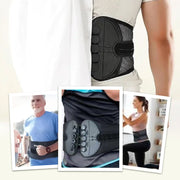 Adjustable Double Pulley Breathable Lumbar Support Shaping Waist Belt thumbnail 7