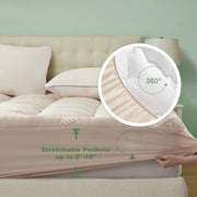 ☁️Cooling Mattress Topper for Back Pain - Extra Thick Fitted Sheet thumbnail 13