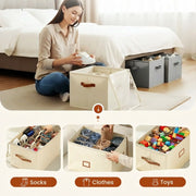 Fabric Shoe Organiser Storage Box thumbnail 15
