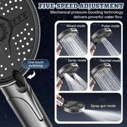 Multi-Functional High Pressure Handheld Shower Head thumbnail 3