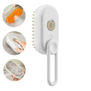 3-in-1 Steam Pet Grooming Brush – Remove Loose Fur & Reduce Shedding thumbnail 14