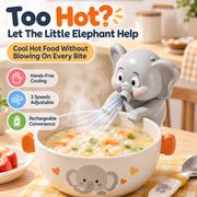 🐘 Hands-Free Food Cooling Fan – Cool Hot Meals Faster Without Blowing thumbnail 2