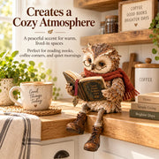 Reading Owl Figurine thumbnail 6