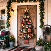 🎄Beginner-Friendly DIY Oversized Patchwork Christmas Tree Door Hanging Kit | Complete Kit with All Tools & Step-by-Step Guide Included 💕 thumbnail 19