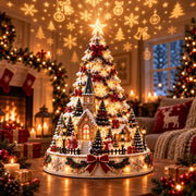 🎄Christmas Village Projection Centerpiece – 4 Themed Villages thumbnail 16