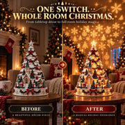 🎄Christmas Village Projection Centerpiece – 4 Themed Villages thumbnail 4