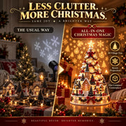 🎄Christmas Village Projection Centerpiece – 4 Themed Villages thumbnail 12