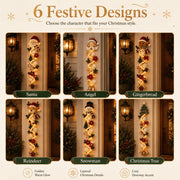 ⏳ Last day! 49% OFF – 🎄✨🎅MerryCascade™ Glowing Christmas Door Hanger thumbnail 11