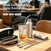 3-Count Stainless Steel Straw-Spoon thumbnail 6