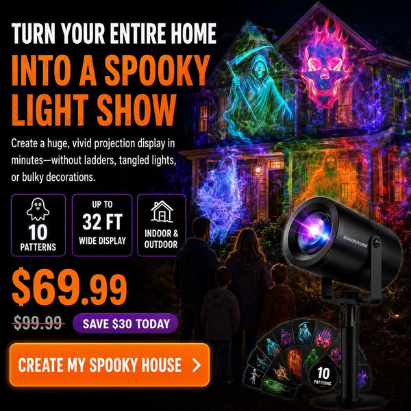 🎃👻 32FT HD Halloween Projector