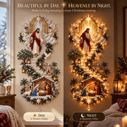 Jesus Light of Heaven Christmas Wall Hanging thumbnail 10