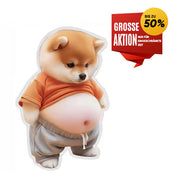 3D Cute Shiba Inu Self-Adhesive Door Stopper & Stress Ball thumbnail 5