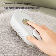 3-in-1 Steam Pet Grooming Brush – Remove Loose Fur & Reduce Shedding thumbnail 9