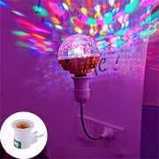 Colorful Rotating Disco Ball Light thumbnail 4
