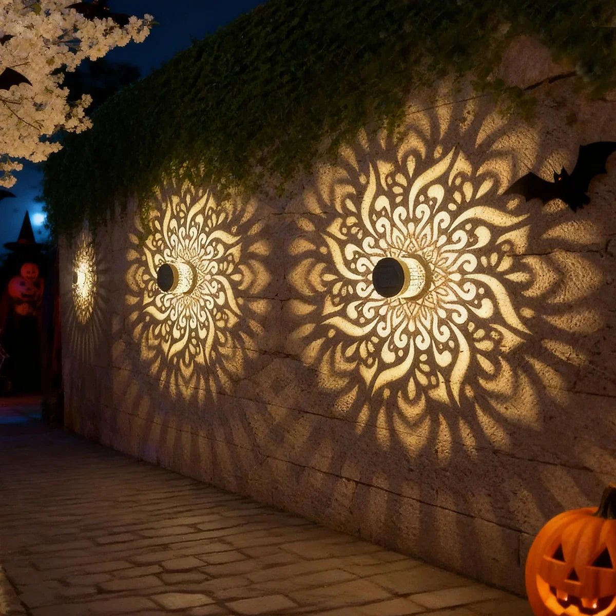 Solar-Powered Decor Projection Light