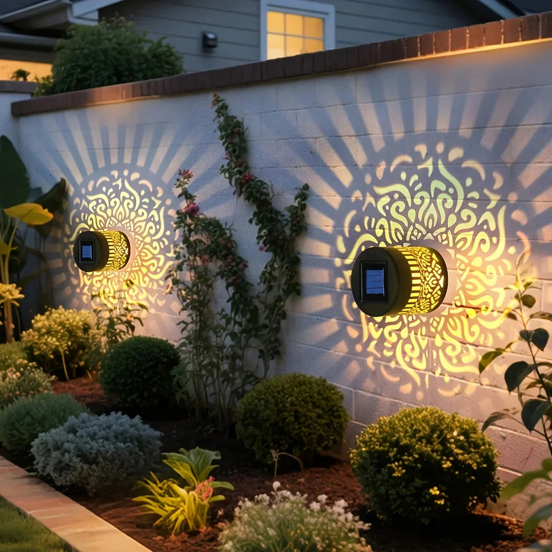 Solar-Powered Decor Projection Light