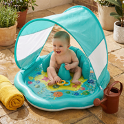 Inflatable Baby Splash Play Mat with Canopy – Water Play & Sun Protection for Toddlers thumbnail 2