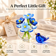 Avelle Glass Bloom & Bird Set thumbnail 3