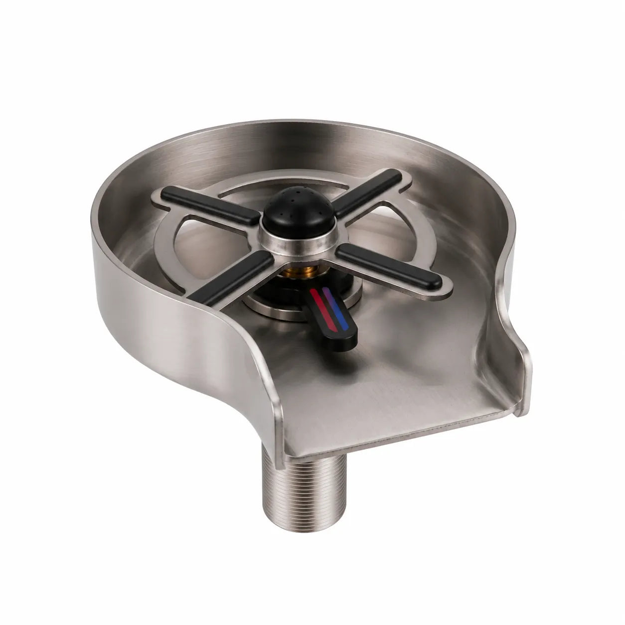 Stainless Steel Glass Rinser for Kitchen Sink