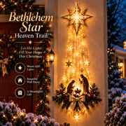 ✨Last Day 49% OFF✨✝️ Bethlehem Star of Faith™ – Lighted Nativity Wall Decor thumbnail 1