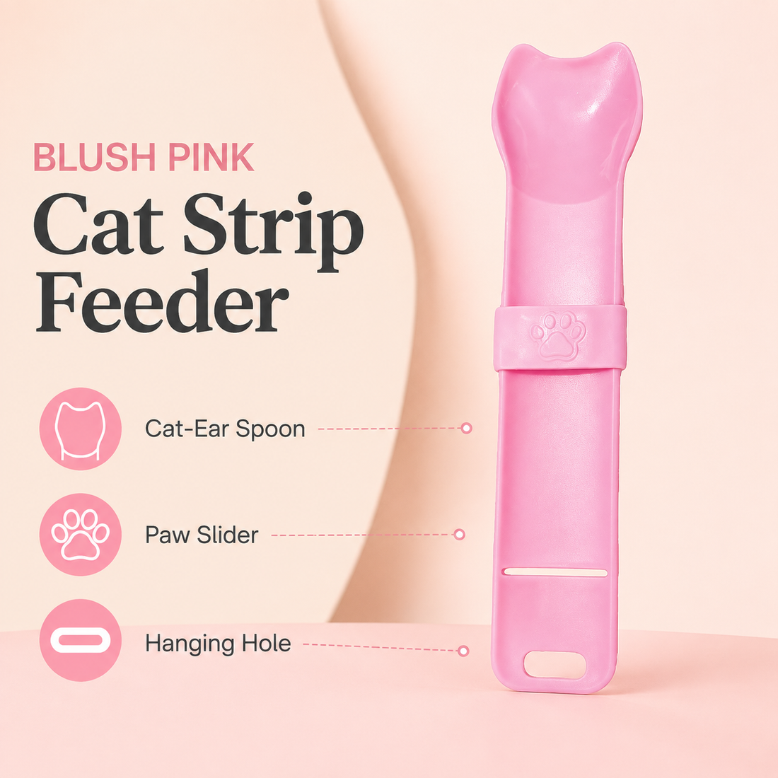 Cat Treat Tube Squeezer & Strip Feeder