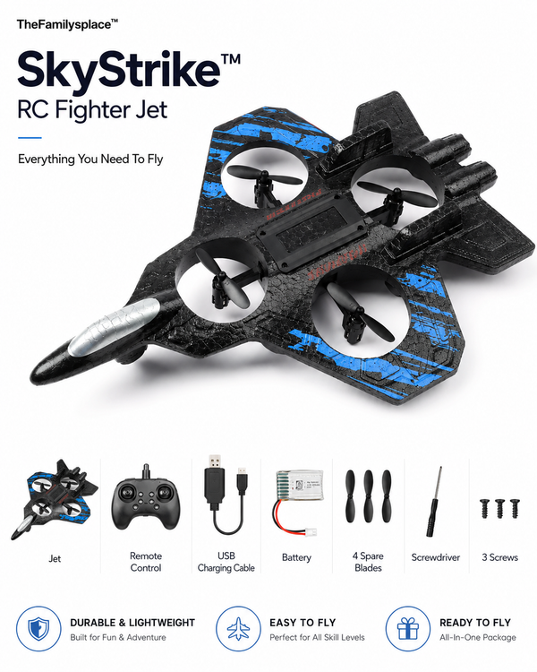 SkyStrike RC Fighter Jet