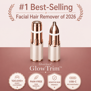 GlowTrim – 2-in-1 Eyebrow & Facial Hair Trimmer thumbnail 1