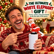 Cheeky Santa Automatic Foaming Soap Dispenser - Funny Christmas Gag Gift thumbnail 1