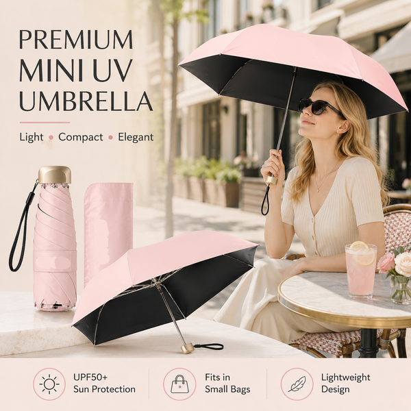 Dual-Purpose Portable Capsule Umbrella