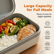 🍱⚡ Portable electric lunch box with self-heating 🔋🌡️ thumbnail 4