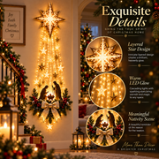 ✨Last Day 49% OFF✨✝️ Bethlehem Star of Faith™ – Lighted Nativity Wall Decor thumbnail 2