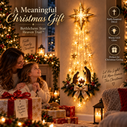 ✨Last Day 49% OFF✨✝️ Bethlehem Star of Faith™ – Lighted Nativity Wall Decor thumbnail 6