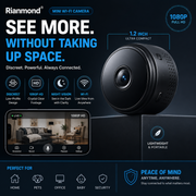Mini WIFI Camera 1080P HD - Night Vision Included thumbnail 1
