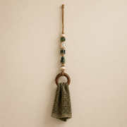 Decorative Beaded Towel Hanger with Wooden Ring thumbnail 18