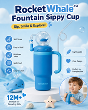 RocketWhale™ Fountain Sippy Cup thumbnail 9