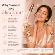 GlowTrim – 2-in-1 Eyebrow & Facial Hair Trimmer thumbnail 2