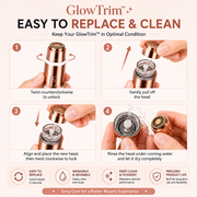 GlowTrim – 2-in-1 Eyebrow & Facial Hair Trimmer thumbnail 9