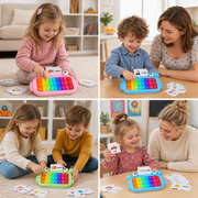 Interactive Talking Flash Card Learning Tablet with Pop-It Keyboard, Spelling & Phonics Games thumbnail 4