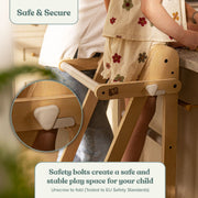 Tots Pikler Style Wooden Folding Helper Tower thumbnail 4