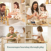 Tots Pikler Style Wooden Folding Helper Tower thumbnail 5