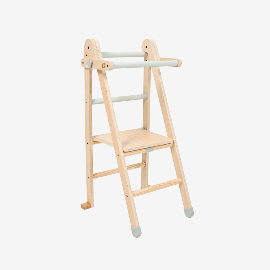 Tots Pikler Style Wooden Folding Helper Tower