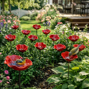 Handmade Metal Flower Garden Stake🐦 thumbnail 12
