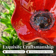 Handmade Metal Flower Garden Stake🐦 thumbnail 7