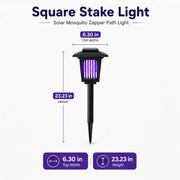 Solar Mosquito Zapper Light – Outdoor Garden Stake Lamp thumbnail 12