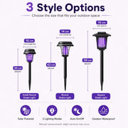 Solar Mosquito Zapper Light – Outdoor Garden Stake Lamp thumbnail 9