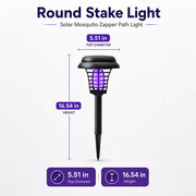 Solar Mosquito Zapper Light – Outdoor Garden Stake Lamp thumbnail 11