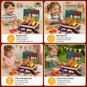 My First BBQ Grill – Kids’ Kitchen with Smoke Effect and Colour-Changing Food thumbnail 4