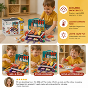 My First BBQ Grill – Kids’ Kitchen with Smoke Effect and Colour-Changing Food thumbnail 3
