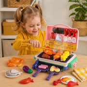 My First BBQ Grill – Kids’ Kitchen with Smoke Effect and Colour-Changing Food thumbnail 1