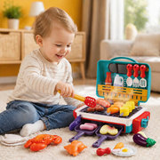 My First BBQ Grill – Kids’ Kitchen with Smoke Effect and Colour-Changing Food thumbnail 6